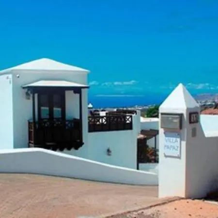 Villa Papaz In Lanzarote Spacious Pool Sea View